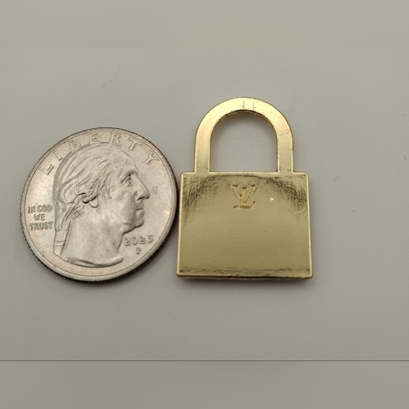 Louis Vuitton Rainbow Rhinestone  Authentic Lock Pendant - Picture 6 of 7